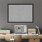 Magnetic Boards, Home Office Boards Mezzanotte Black Framed Organization Boards